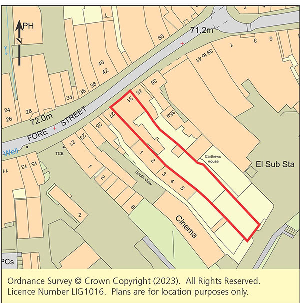 Lot: 110 - SUBSTANTIAL TOWN CENTRE PREMISES WITH PLANNING TO CREATE TEN UNITS -